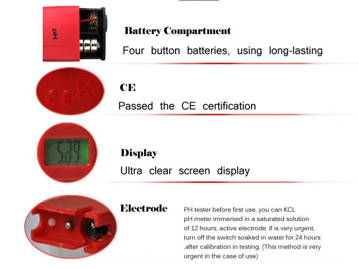 RS digital PH meter - 0.0 to 14.0 pH