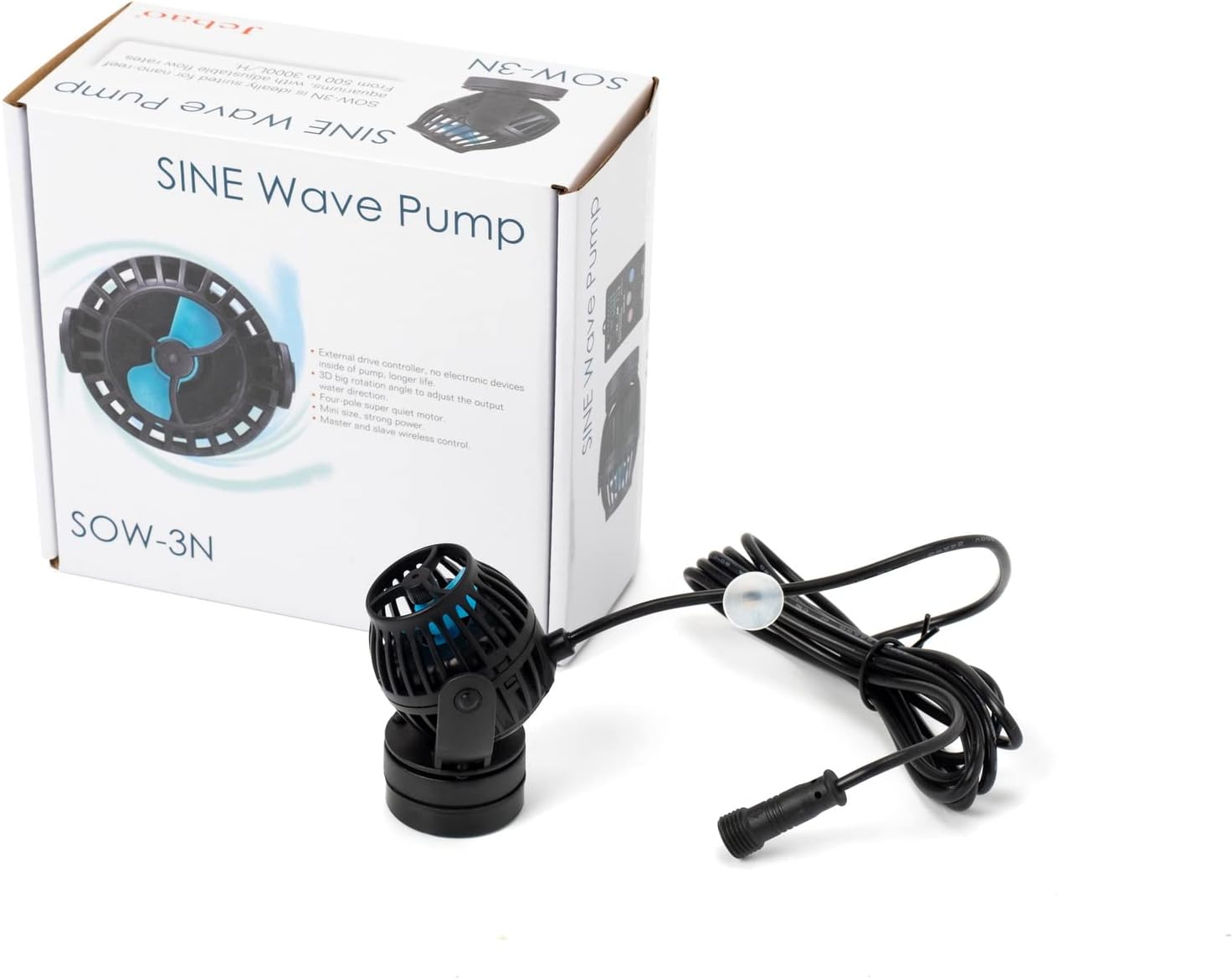 Jebao SOW-3N Nano Wavemaker (130 à 790 GPH) 