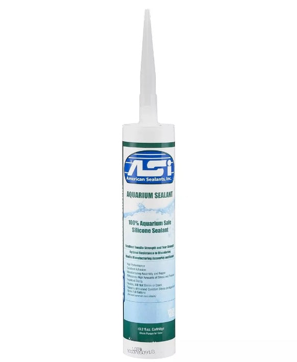 ASI Black Aquarium Silicone Sealant 10,2 fl. oz 